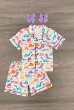 Load image into Gallery viewer, Baby girls boys dinosaur shorts pajamas sleepwear