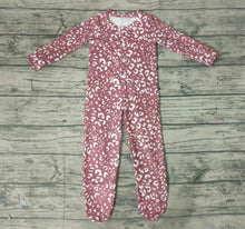 Load image into Gallery viewer, Baby kids long sleeve fall pink leopard rompers
