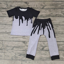 Load image into Gallery viewer, baby boys fall Halloween casual wear pants sets