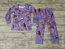 Load image into Gallery viewer, Baby Boys Halloween witch pajamas pants clothes sets