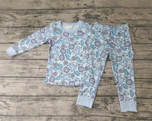 Load image into Gallery viewer, Baby boys Halloween ghost pajamas sleepwear clothes sets