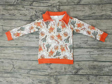 Load image into Gallery viewer, Baby Boys Christmas western santa pullover shirts