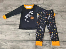 Load image into Gallery viewer, Baby boys Halloween dinosaur pajamas pants clothes