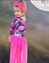 Load image into Gallery viewer, Baby Girls Halloween pumpkin tutu bummie skirts sets