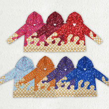 Load image into Gallery viewer, 7 Colors Sibling Baby Kids Long Sleeves Team Sprinkles Drips Hoodies Tops