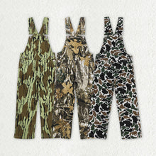 Load image into Gallery viewer, Baby Boys Kids Fall Hunting Camo Denim Strap jumpsuits Overall