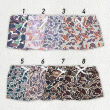 Load image into Gallery viewer, 8 Colors Sibling Baby Boys Camouflage Summer Bottom Shorts