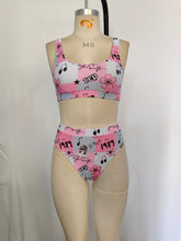 Load image into Gallery viewer, Adult Women Singer TS Top Bottom Swimsuits Sets