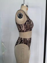 Load image into Gallery viewer, Adult Women Green Camo Top Bottom Swimsuits Sets