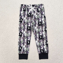 Load image into Gallery viewer, Baby Boys Halloween Black Stripes Ghost Pants