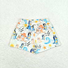 Load image into Gallery viewer, Baby Boys Summer Dogs Family Starfish Trunks Swimsuits Swimwear