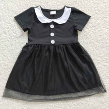 Load image into Gallery viewer, Baby Girls Black Tutu Movie Knee Length Dresses