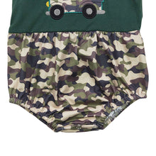 Load image into Gallery viewer, Baby Boys Summer Hunting Camo Rompers