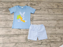 Load image into Gallery viewer, Baby Boys Easter rabbit shorts sets clothes sets