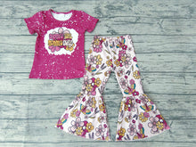 Load image into Gallery viewer, Baby Daddy's Girls Flower Bell Pants clothes sets