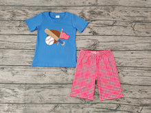 Load image into Gallery viewer, Baby Boys Baseball Summer Shorts Sets Clothes Sets