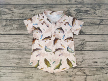 Load image into Gallery viewer, Baby Boys Fishing Short Sleeve T-shirts tops