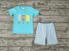 Load image into Gallery viewer, Baby Boys Popsicle Summer shorts Clothes Sets