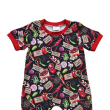 Load image into Gallery viewer, Baby Boys Lobster Short Sleeve Rompers