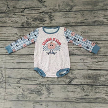 Load image into Gallery viewer, Baby girls Halloween pumpkin rompers