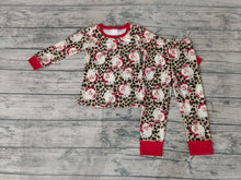 Load image into Gallery viewer, Baby Boys christmas santa pajamas pants sets