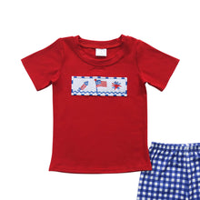 Load image into Gallery viewer, Baby Boys July 4th Summer Shorts Clothes Sets