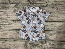 Load image into Gallery viewer, Baby Boys Football Short Sleeve Tee Shirts Tops