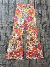 Load image into Gallery viewer, Adult Women Flowers Western Bell Pants Pajamas
