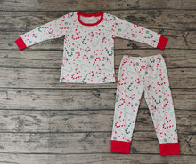 Load image into Gallery viewer, Baby Boys Christmas Candy Cane Pajamas Clothes Sets