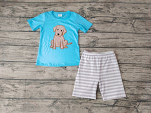 Load image into Gallery viewer, Baby Boys Summer Dog Shorts Sets