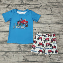 Load image into Gallery viewer, Baby Boys Field Dreams Summer Shorts Sets