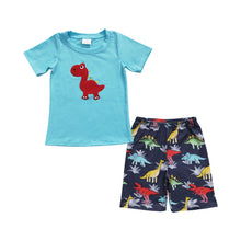 Load image into Gallery viewer, Baby Boys Dinosaur Summer Shorts Sets