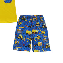 Load image into Gallery viewer, Baby Boys Summer Tractor Pockets Shorts Sets