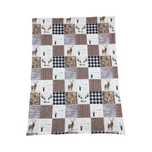 Load image into Gallery viewer, Baby Boys Hunting Little Buddy Minky Blankets