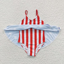 Load image into Gallery viewer, Baby Girls 4th Of July One Pieces Swimsuits