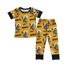 Load image into Gallery viewer, Baby Boys Howdy Western Pants Pajamas Clothes Sets