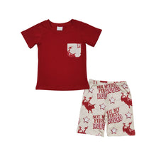 Load image into Gallery viewer, Baby Boys Not My First Rodeo Tee Shirts Shorts Sets