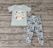 Load image into Gallery viewer, Baby Boys Daddy Fishing Pants Clothes Sets