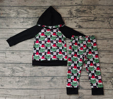 Load image into Gallery viewer, Baby Boys Christmas Hoodie Top Frog Pants Clothes Sets