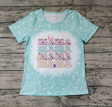 Load image into Gallery viewer, Adult Women Aqua Mama Easter Rabbit Tee Shirts Tops