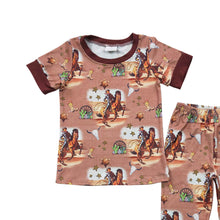 Load image into Gallery viewer, Baby Boys Wester Horse Sets Pajamas Sets