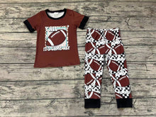 Load image into Gallery viewer, Baby Boys Game Football Brown Pants Clothes Sets