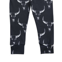 Load image into Gallery viewer, Baby Boys Western Black Cows Pants