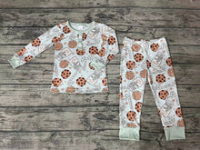 Load image into Gallery viewer, Baby Boys Christmas Green Cookie Candy Pants Pajamas Clothes Sets