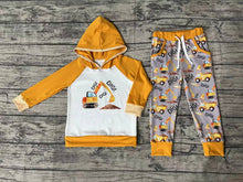 Load image into Gallery viewer, Baby Boys Digger Hooded Tee Top Pants Outfits Clothes Sets