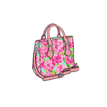 Load image into Gallery viewer, Pink flower rose baby girls cute western bags