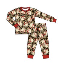 Load image into Gallery viewer, Baby Boys christmas santa pajamas pants sets
