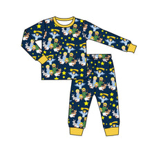 Load image into Gallery viewer, baby boys Christmas nativity pajamas sets