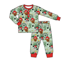 Load image into Gallery viewer, Baby Boys Christmas Cow Pajamas clothes sets