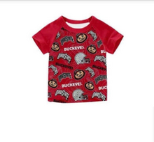 Load image into Gallery viewer, Baby Boys short sleeve football team shirts